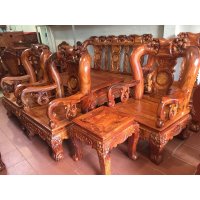 bàn ghế gỗ phòng khách TPHCM