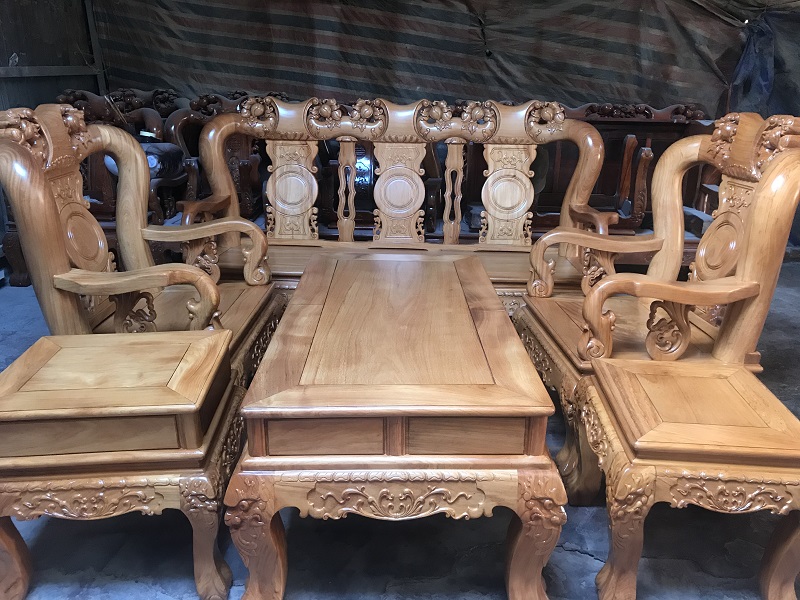 bàn ghế gỗ giá dưới 20 triệu